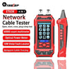 TOOLTOP Ethernet-Kabeltester Multimeter Optischer Leistungsmesser Roter Laser Rauschfreie Kabelverfolgung POE-Spannung QC-Crimptest