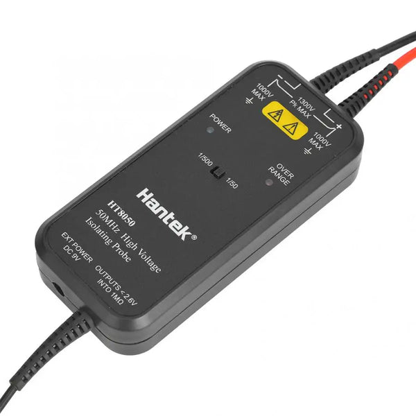 Hantek 100MHZ oszcilloszkóp HT8050/HT8100 nagyfeszültségű differenciálszonda leválasztó szonda LED jelző kiegészítő eszközök