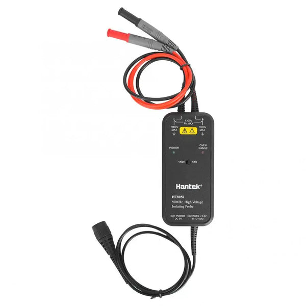 Hantek 100MHZ oszcilloszkóp HT8050/HT8100 nagyfeszültségű differenciálszonda leválasztó szonda LED jelző kiegészítő eszközök