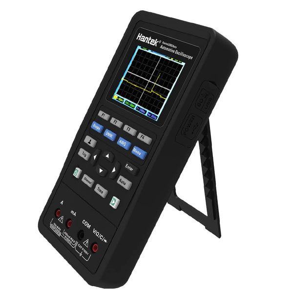Hantek 2D82Auto digitális autós kézi oszcilloszkóp 4 in 1 + multiméter 80MHz jelforrás Машина Diagnostic 250MSa/S hordozható