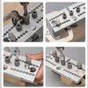 WNew 3 In 1 Dowel Jig Woodworking Hole Puncher Drill Guide Positioning 7/8/10MM M14 M18 Hole Opener Drilling Guide Tool