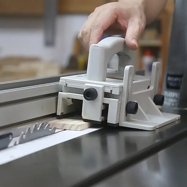 Table Saw Anti Cutting Protector Saw Handle Inverted Engraving Machine Band Saw Woodworking Push Ruler Safety Cutting Accessory