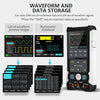 TOOLTOP ET829 2-Kanal-80-MHz-Digitalspeicheroszilloskop, Multimeter, Signalgenerator, 3-in-1, elektronische Auto-Stromversorgung, Reparatur