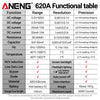 ANENG 620A Digital Multimeter 6000 Counts Professional AC/DC Current Voltage Resistance Diode NCV Multimetro Meter Tester Tools