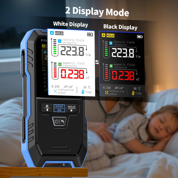FNIRSI ERD-10 4-IN-1 Electromagnetic Radiation Detector