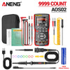 ANENG AOS02 Digital Oscilloscope 48MS/s Sampling Rate 10MHZ Analog Transistor Test Multimeter Bandwidth Support Waveform Storage