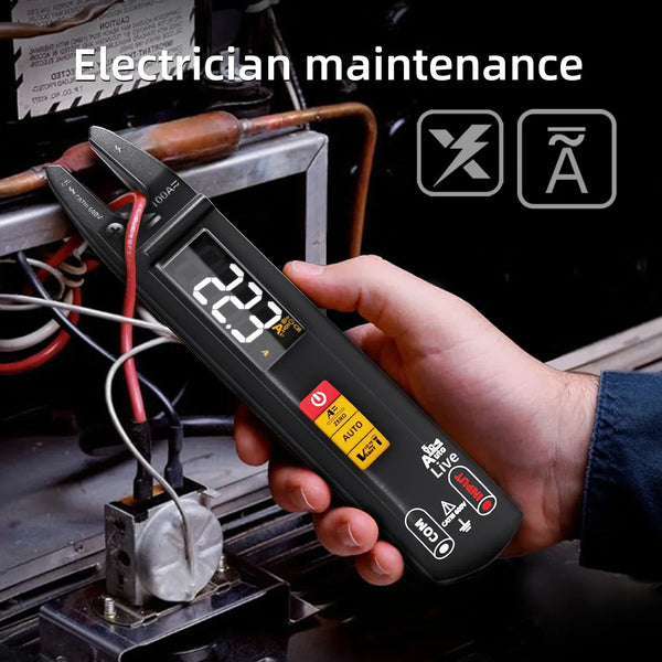 BSIDE U0 Digital Clamp Meter Fork DC AC 100A Smart Ammeter Pliers T-RMS Current Auto Multimeter Voltage Ohm Electrical Tester