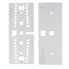 WNew 3 In 1 Dowel Jig Woodworking Hole Puncher Drill Guide Positioning 7/8/10MM M14 M18 Hole Opener Drilling Guide Tool