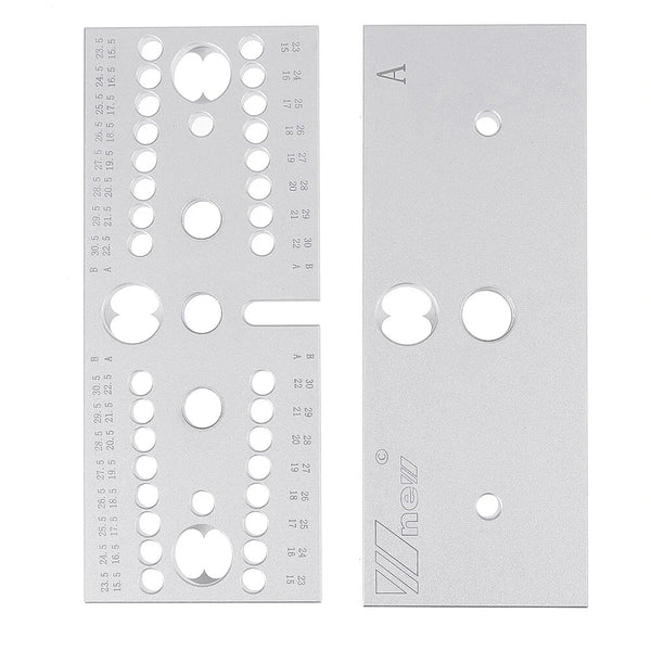 WNew 3 In 1 Dowel Jig Woodworking Hole Puncher Drill Guide Positioning 7/8/10MM M14 M18 Hole Opener Drilling Guide Tool