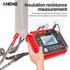 ANENG MH12 Digital Megohmmeter Meters Insulation Earth Resistance Meters Tester cable High Voltage Voltmeter Meter