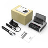 Wavlink USB 3.0 Externes Festplattengehäuse 2,5" 3,5" SSD HDD Schneller Offline-Klon SATA Dual Bay Dockingstation SD-Kartenleser