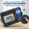 FNIRSI MRT1050 High-Precision Digital Insulation Resistance Tester 100/500/2500V AC DC Automatic Megohmmeter
