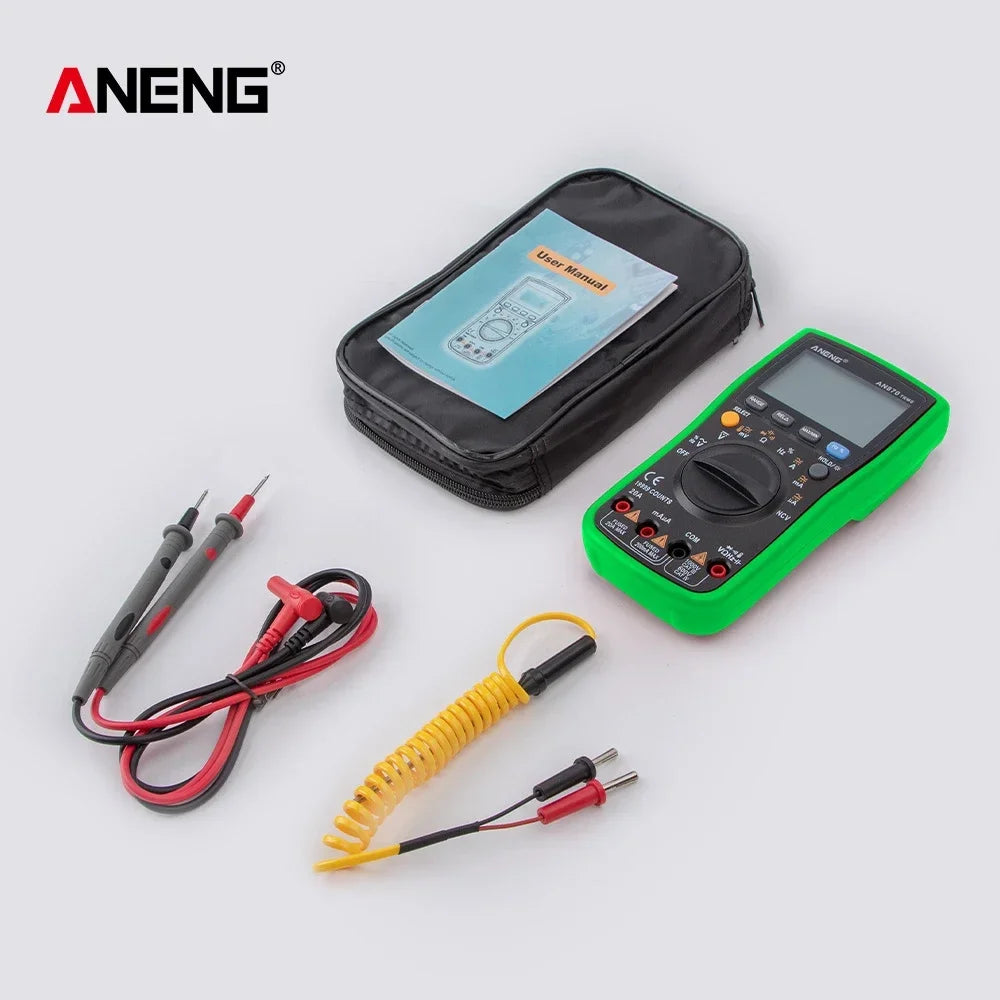 ANENG AN870 Digital Multimeter Profesional 19999 Counts AC/Voltage Current NCV Capacitance Resistance Ohm Auto Range Test Tool