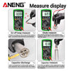 ANENG AN870 Digital Multimeter Profesional 19999 Counts AC/Voltage Current NCV Capacitance Resistance Ohm Auto Range Test Tool