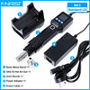 FNIRSI SAG-55 Micro Hot Air Gun 550W with Stand BGA Rework LCD Digital Hair Dryer Soldering Heat Gun for Welding Repair Tools