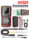 ANENG AOS03 Digital Multimeter 280MS Rate PC Waveform 50MHz Bandwidth Data Storage Dual Oscilloscope Signal Generator Tools