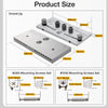 WNew 3 In 1 Dowel Jig Woodworking Hole Puncher Drill Guide Positioning 7/8/10MM M14 M18 Hole Opener Drilling Guide Tool