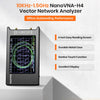 Updated NanoVNA-H4 4inch Vector Network Analyzer 10k-1.5GHz HF VHF UHF Antenna Analyzer Version 4.3 with SD Card Slot