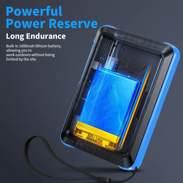 FNIRSI DSO 152 Osciloscópio digital portátil Ferramenta portátil 2,5MSa/s 200KHz Largura de banda analógica 800 VPP PWM Saída digital