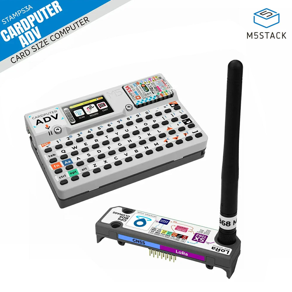 M5Stack Cardputer Adv Programmable Computer StampS3A IoT Controller 56Key Keyboard Card Microcontrolle Development Kit