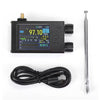 Mini Black Portable TEF6686 Full Band  FM/LW/MW/SW Radio Receiver  2.4" touch Screen