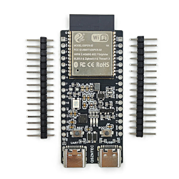 ESP32-C5-DevKitC-1 N4  Development Board Dual-frequency 2.4G and 5GHz WiFi Module Flash WIFI6 32PIN TYPE-C