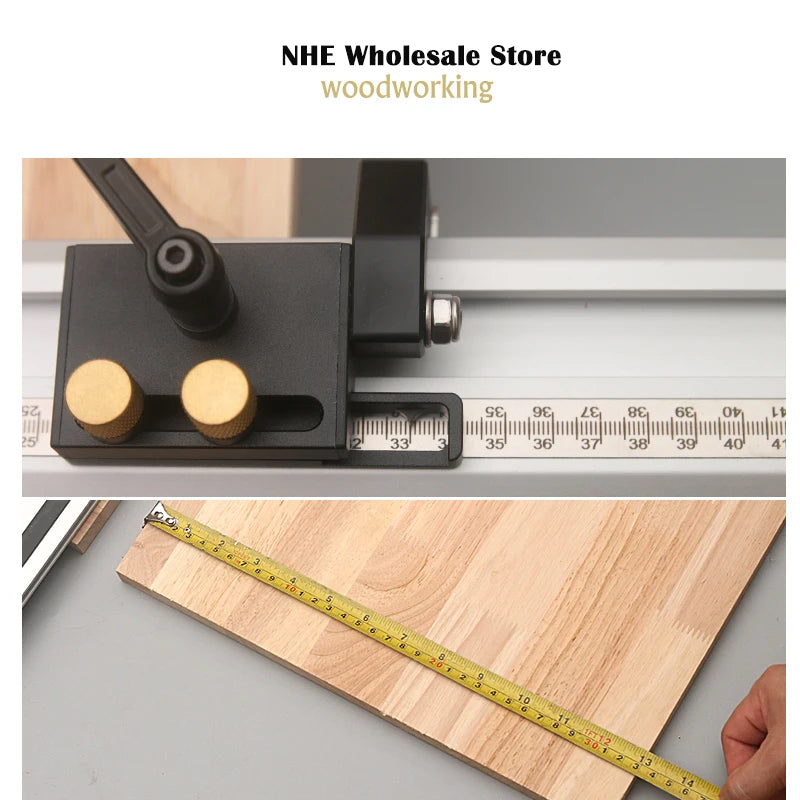 Woodworking Parallel Guide System Double-layer Guide Tool for W-new / Makita / Festool Tracksaw Rails (Guide Rails Not Included)