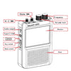 New Malahit-DSP2 SDR  Radio Firmware 2.40 Genuine Second Generation  Malachite DSP Receiver 10kHz-380MHz 404MHz-2GHz