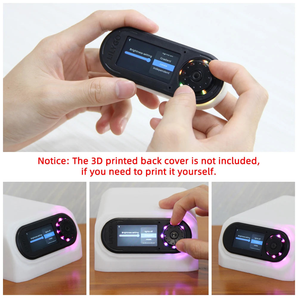 LILYGO® T-Embed ESP32-S3 Custom Control Panel Macro Knob Embeddable Development Board With 1.9inch LCD Display Screen 16MB Flash