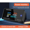 KWS DC-200 Voltmeter Ammeter DC 0-200V KWS Power Energy Meter LED Digital DC Wattmeter Electric Meter with Reset Function 0-100A