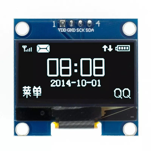 1.3" OLED Module 1.3 inch Display Module White/Blue 128X64SPI/IIC I2C Communicate Color 1.3 Inch OLED LCD LED Display Module