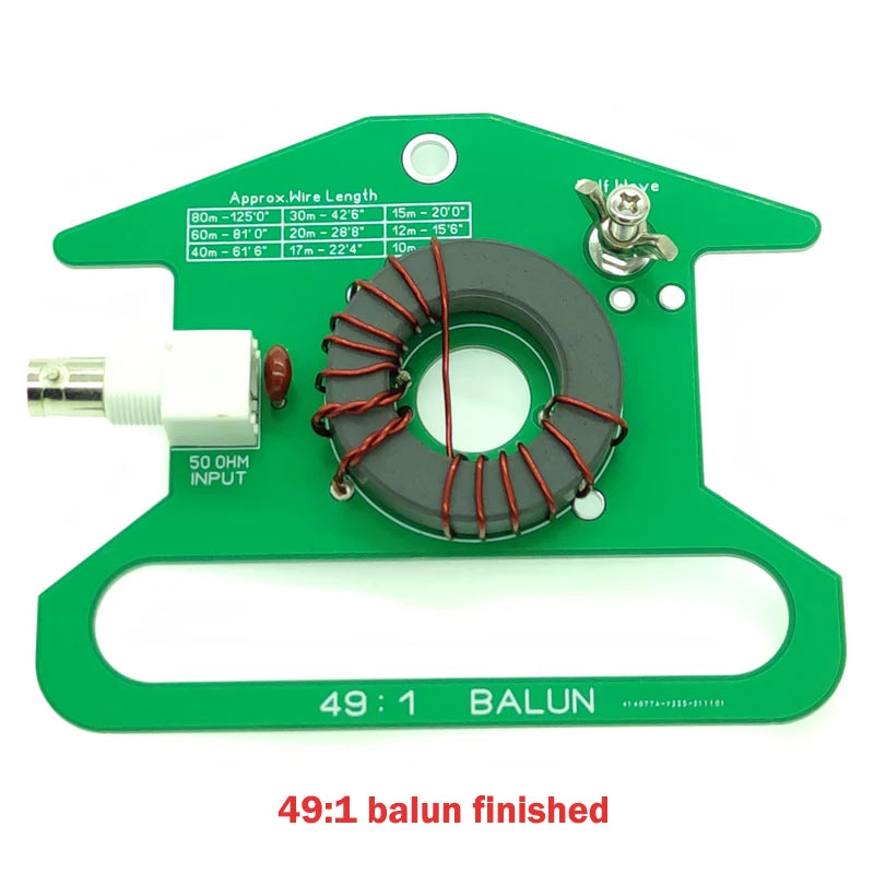 49:1 Balun Shortwave Without Tuning 50W PET 100W 64:1 Balun Shortwave Without Tuning detail image 4
