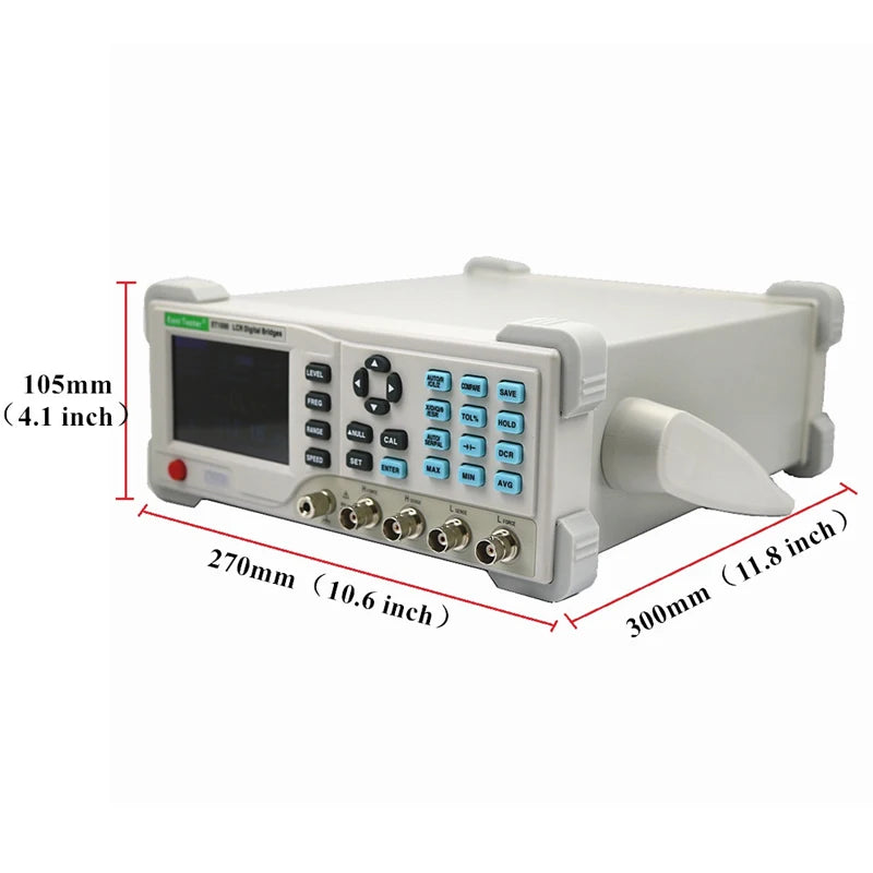 ET4401 ET4410 LCR Benchtop Digital Bridge Tester Desktop LCR Meter Capacitance Resistance Impedance Inductance Measure Meter