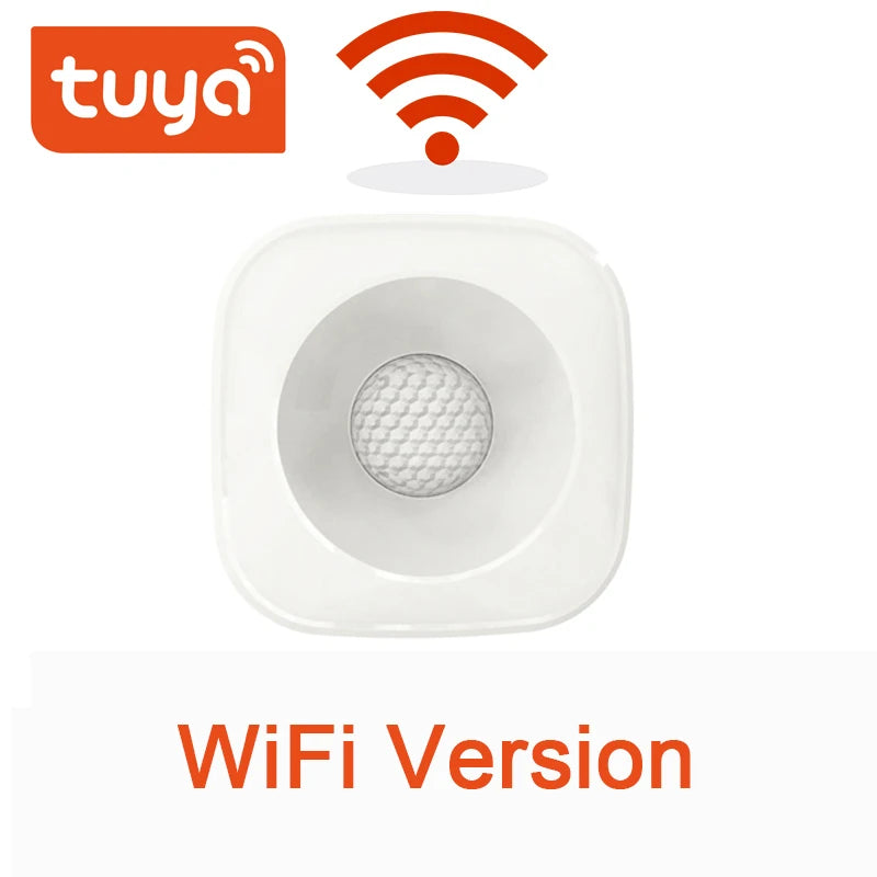 Tuya ZigBee/WiFi PIR Motion Sensor Wireless Infrared Detector Security Burglar Alarm Sensor Smart life APP Control Compatible