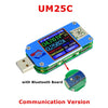 UM34/UM34C UM24/UM24C UM25/UM25C DC Voltmeter Ammeter Voltage Current Tester Voltage battery Charge USB Tester