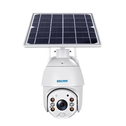 IP Camera ESCAM QF280 1080P Solar Waterproof Wireless Wifi PIR Alarm Night Vision PTZ IP Camera