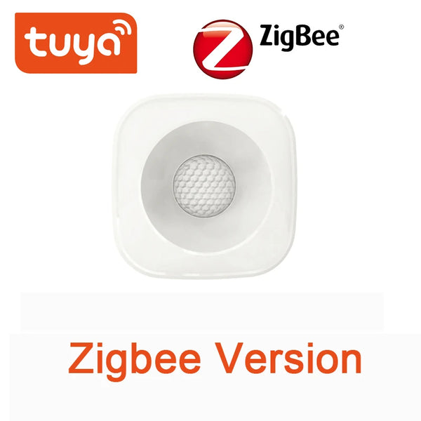 Tuya ZigBee/WiFi PIR Motion Sensor Wireless Infrared Detector Security Burglar Alarm Sensor Smart life APP Control Compatible