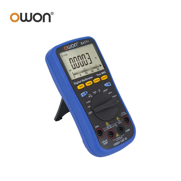 OWON B41T+ Bluetooth Digital Multimeter,Provide True RMS with Four and a Half Digits 3 in 1 Support for Offline Recording