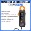 OWON CP024 AC/DC Clamp Probe Tester, DC-AC Current Probe For Digital Storage Oscilloscopes, Jawed Triple Gear Current Clamp