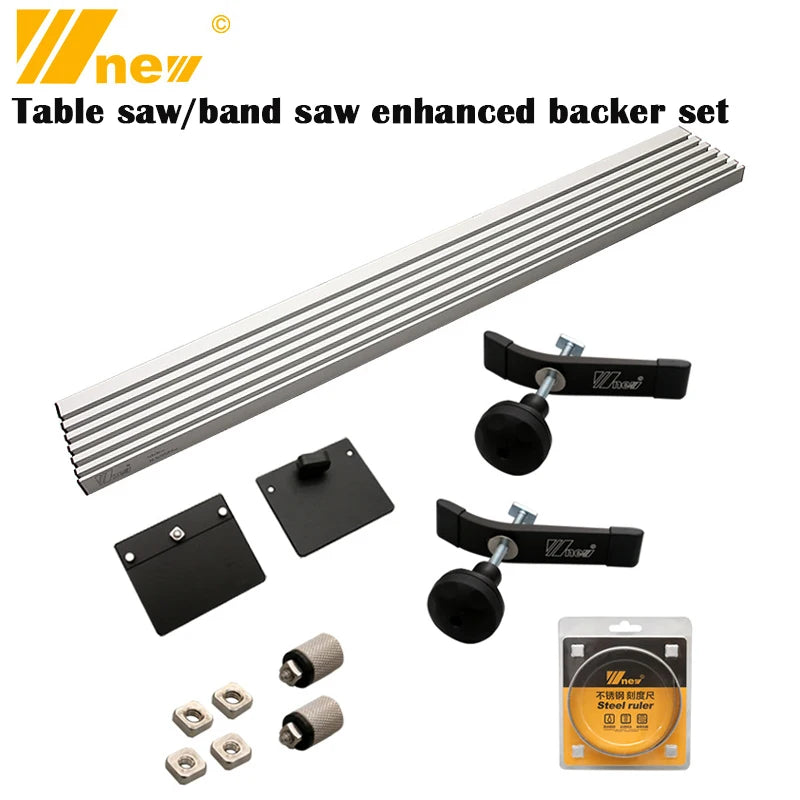 Router Fence Electric Circular Woodworking table saw band saw backside flip enhancement Saw Cutting and Milling Grooves Tool