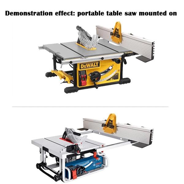 Router Fence Electric Circular Woodworking table saw band saw backside flip enhancement Saw Cutting and Milling Grooves Tool