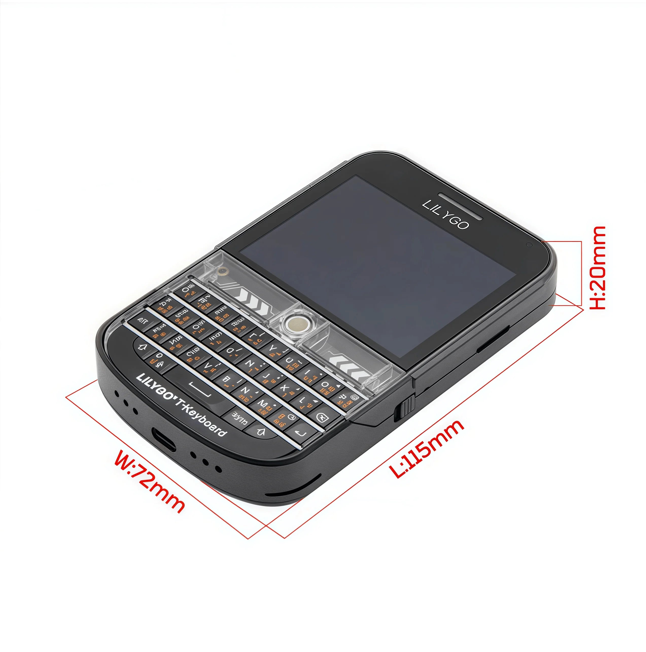 LILYGO® T-Deck Plus ESP32-S3 GPS LoRaWAN+LCD Long Distance Communication Module