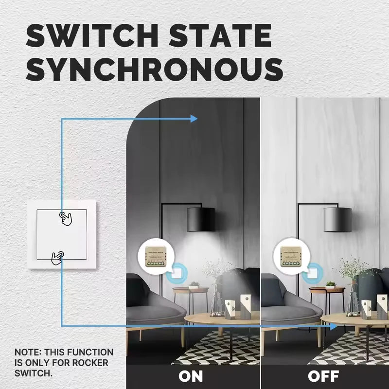 MOES Tuya Mini WiFi/Zigbee intelligens kapcsoló/fényerőszabályzó modul DIY modul fénykapcsoló 1/2 bandás távirányító Work Alexa Google Home