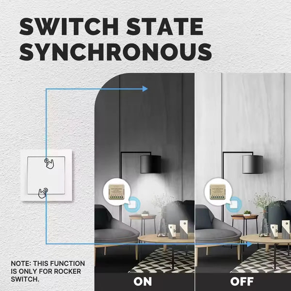 MOES Tuya Mini WiFi/Zigbee intelligens kapcsoló/fényerőszabályzó modul DIY modul fénykapcsoló 1/2 bandás távirányító Work Alexa Google Home