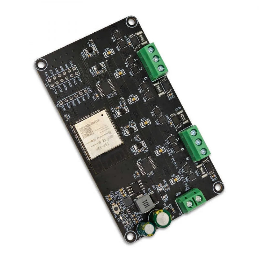 ESP32 Simple FOC Dual-way Brushless Motor Drive Board Onboard ESP32-WROOM-32E Module DC12V Brushless Motor Control Module