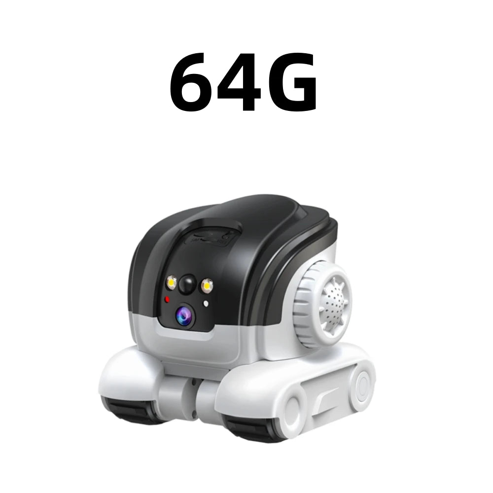 Pet Camera Dual Lens Wifi Camera Robot Pet Tracking Color Night Vision Laser Indication Teasing Remote Monitor Home Camera