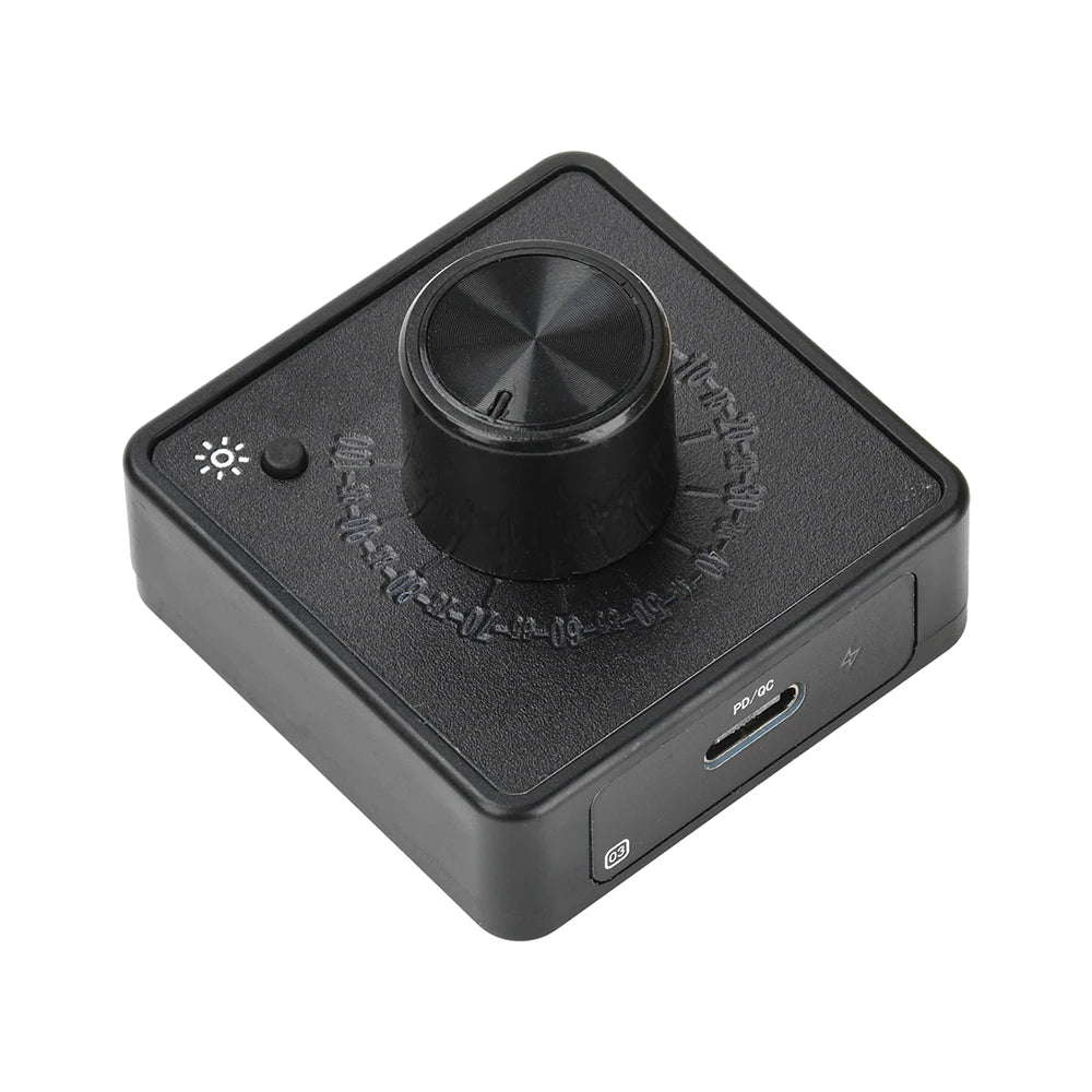 4 Wire Fan PWM Speed Controller PD QC Fast Charging Type C DC 24V 12V 5V Cooling Fan Speed Regulator