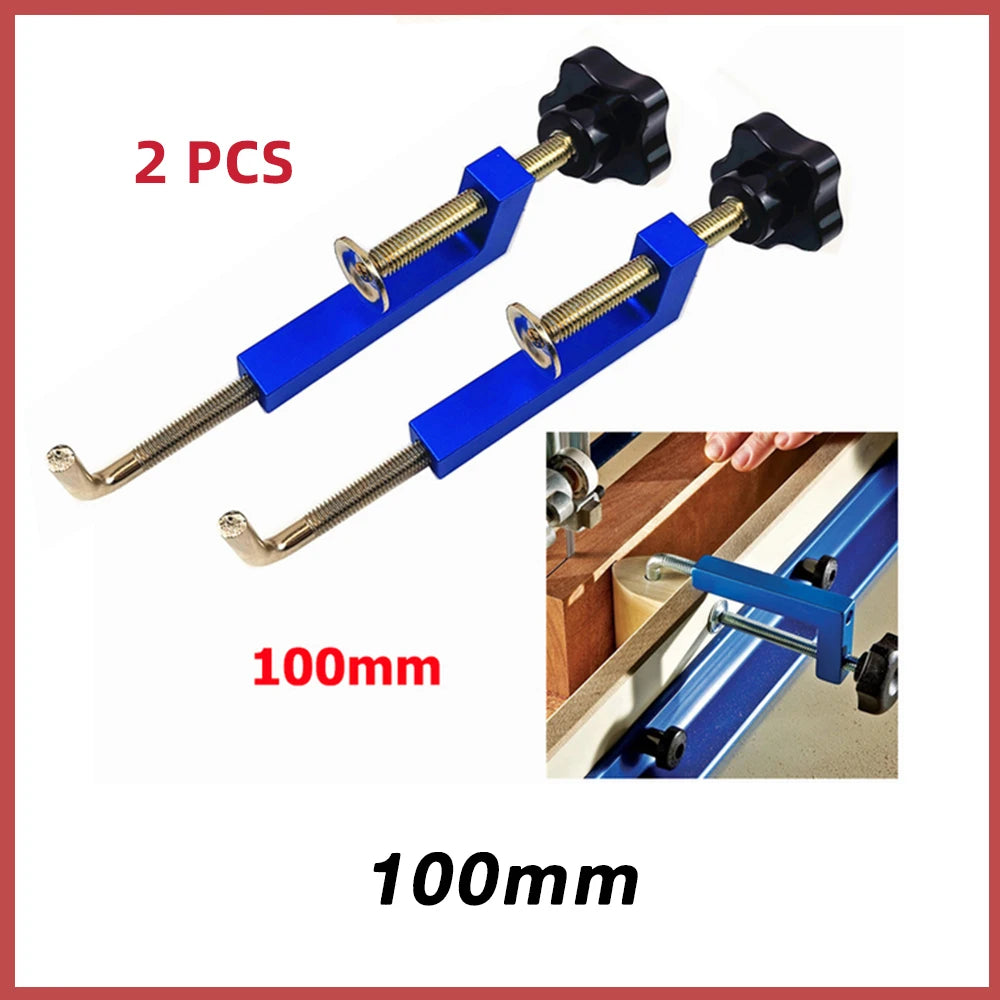 Woodworking Clamp G Clip Aluminum Alloy Fence Dedicated Fixture Adjustable Frame Fast Fixed Clamp for Woodworking Benches Tools