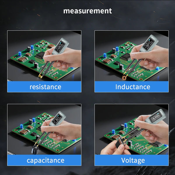 ZOYI ZT-MD2 Intelligent Tweezers Lcr Digital Bridge Tester One Click Measurement Of Resistance Capacitance, And Inductance