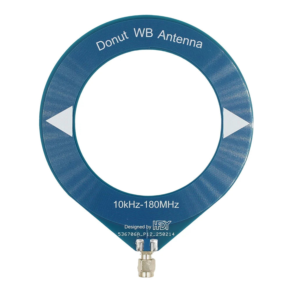 Wideband SDR Antenna 10kHz-180MHz Donut Loop Antenna SMA Male Connector for Shortwave Medium detail image 8
